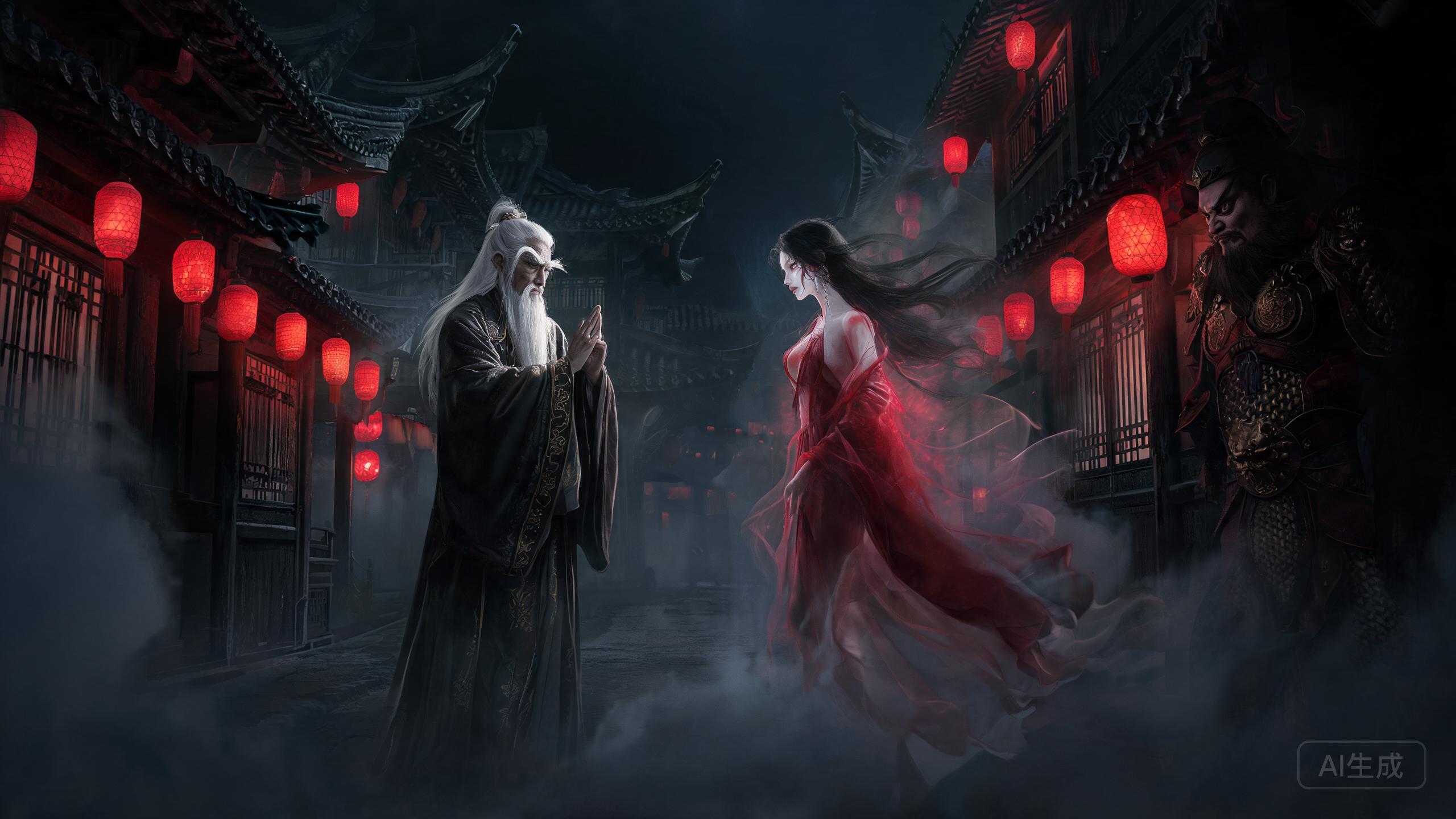 烟花寨智请白眉神